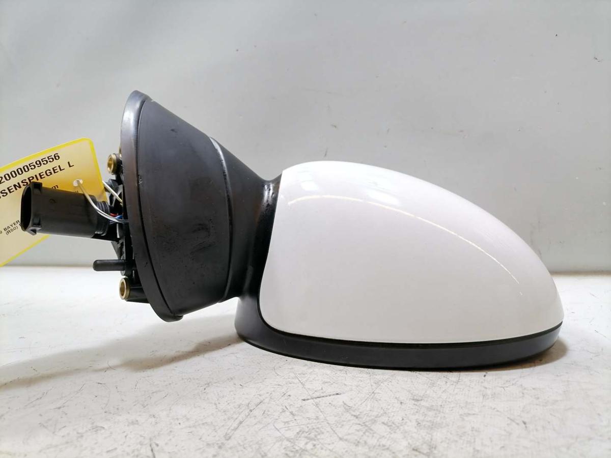 Mini One R50 original Au&szlig;enspiegel links elektrisch verstellbar beheizt Wei&szlig; Bj.2001